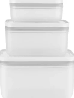 Fresh & Save Vakuum beholdersæt 3d i plastik. S,M, L-Zwilling Discount