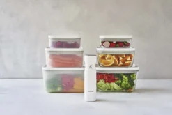 Fresh & Save Vakuum beholdersæt 3d i plastik. S,M, L-Zwilling Discount
