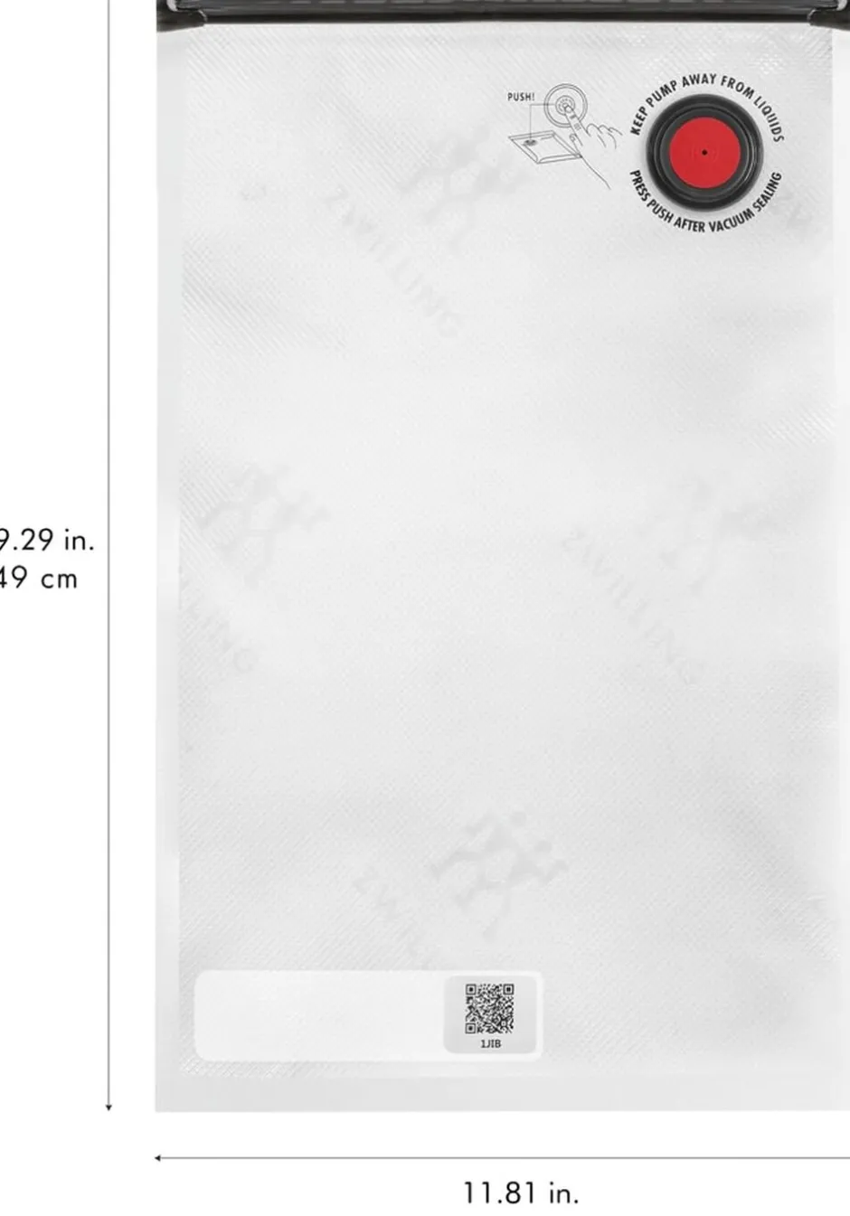 Zwilling Opbevaring>FRESH & SAVE Vakuumposesæt S/M/L