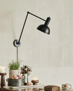 FREYA wall lamp - black Væglamper