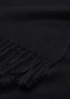 Fringed edge scarf-MANGO