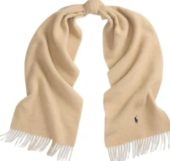Børn Polo Ralph Lauren Vanter & Luffer>Fringe-Trim Wool Scarf