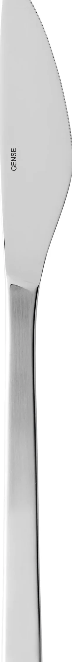 Fuga bordkniv mat/blank stål L21,3cm-Gense Sale