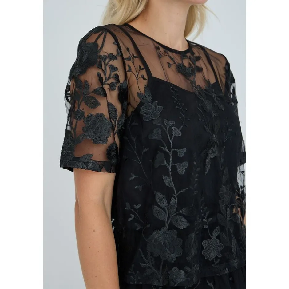 Dame A-VIEW Bluser & Skjorter>Fuschia blouse