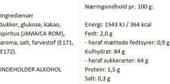 Fyldte bolcher med smag af rom og chokolade (indeholder alkohol)-SMAGFULD by Almuegaarden Hot