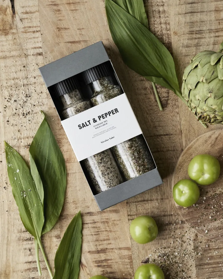 Nicolas Vahé Blandet Kurve|Krydderier>Gaveæske, Everyday mix & Wild garlic
