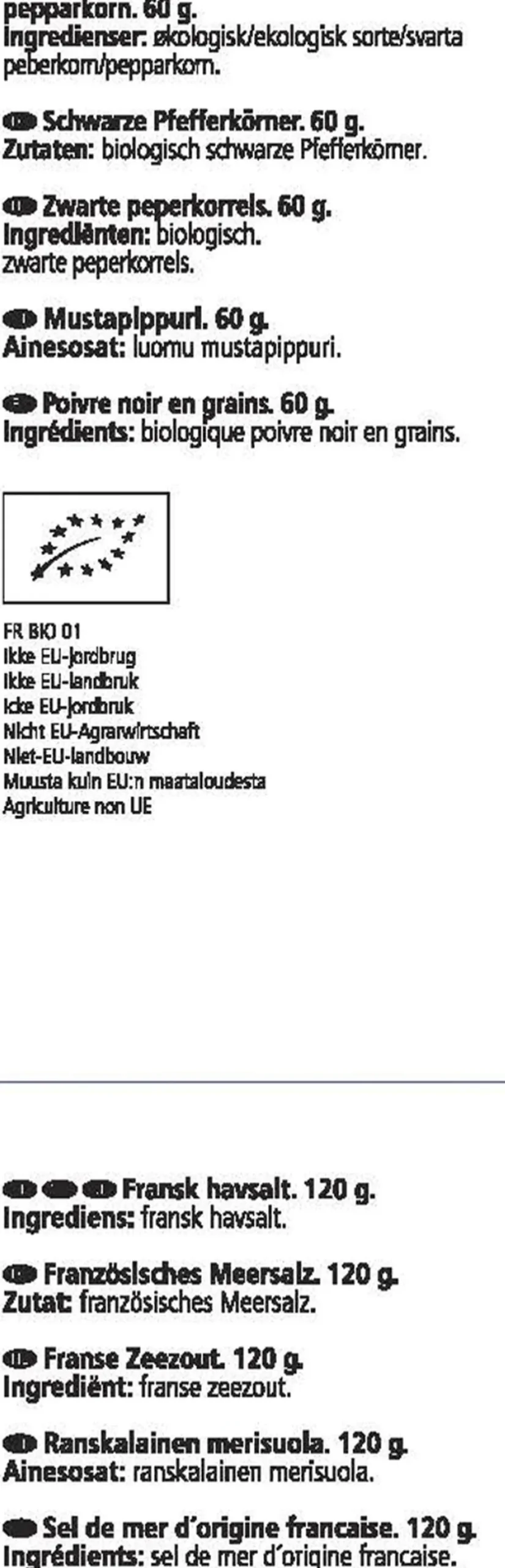 Nicolas Vahé Blandet Kurve|Krydderier>Gaveæske, Everyday mix & Wild garlic