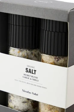 Nicolas Vahé Blandet Kurve>Gaveæske, Organic Secret blend & Salt, Garlic &