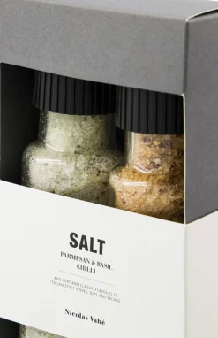Best Gaveæske, Parmesan & Basil salt & Chilli salt Blandet Kurve|Krydderier