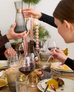 Rosendahl Karafler & Kander>GC Mouthblown Vandkaraffel 1,0 l smoke