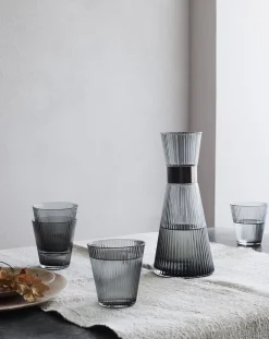 Rosendahl Karafler & Kander>GC Mouthblown Vandkaraffel 1,0 l smoke