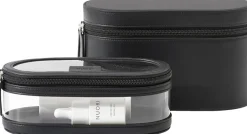 Discount Getaway Travel Case Set - Black Rejsestørrelser|Makeup Tilbehør