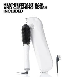 Outlet Duet Blowdry - 2-in-1 Hair Dryer Brush White Styling Maskiner