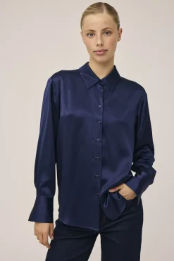 Gia 1 Skjorte - 100% Silke-Magasin du Nord Collection Hot