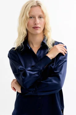 Gia 1 Skjorte - 100% Silke-Magasin du Nord Collection Hot