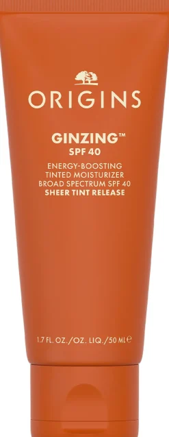 GinZing SPF 40 Energy-Boosting Tinted Moisturizing Face Cream-Origins Discount