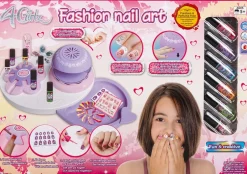Børn 4-GIRLZ Rolleleg & Musik>NAIL SALON SÆT
