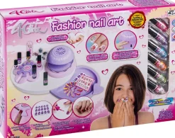 Børn 4-GIRLZ Rolleleg & Musik>NAIL SALON SÆT