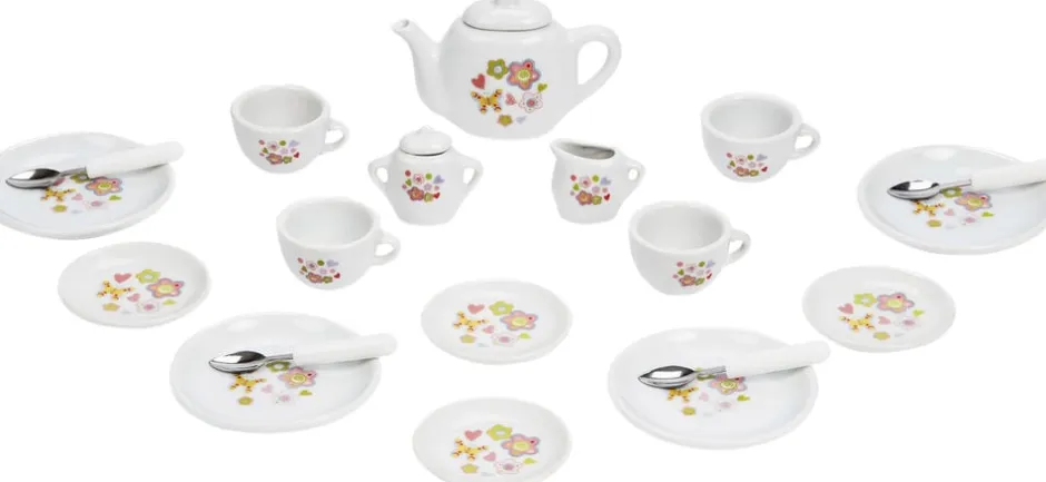 Børn 4-GIRLZ Legemad & Køkkener>TESÆT I PORCELÆN