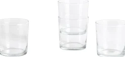 Online Glass-Set of 4 Medium-Clear Julegaver|Glas