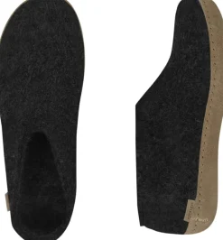 sko med skindsål Hjemmesko