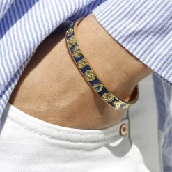 Best Global Goals Bangle - Blue Dame Smykker|Smykker