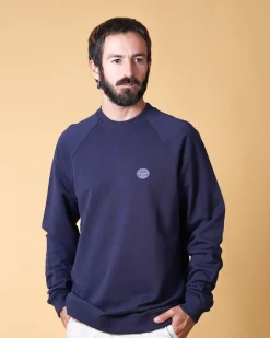 GLOBE MEN'S RAGLAN CREWNECK-ELSK New