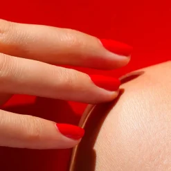 Outlet Green Flash - Poppy Red Negle