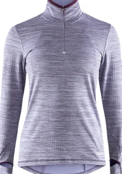 Outlet Grid Halfzip Dame Trøjer & Sweatshirts