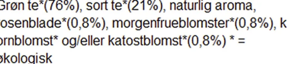 Grøn Bjerg te økologisk 160g-Chaplon New