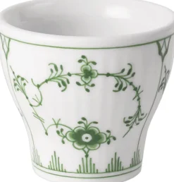 Royal Copenhagen Tilbehør Til Bordet>Grøn Mussel æggebæger