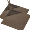 Pillivuyt Tekstiler Til Køkkenet>Grydelap 20,5 x 20,5 cm 2 stk. Brun Kanvas/Læder