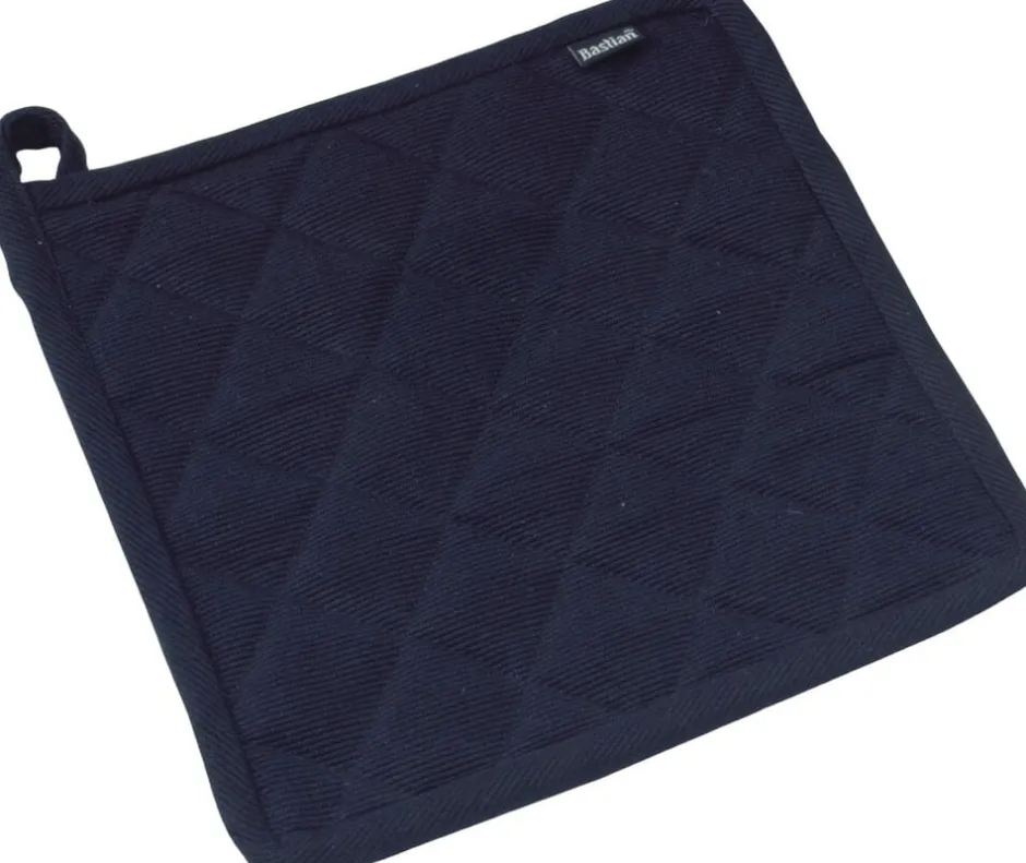 Bastian Tekstiler Til Køkkenet>Grydelap 22,5x22,5 cm Sort