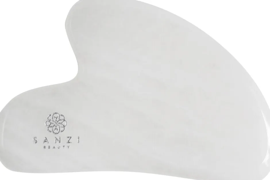 New Gua Sha White Jade Hudpleje-Tilbehør