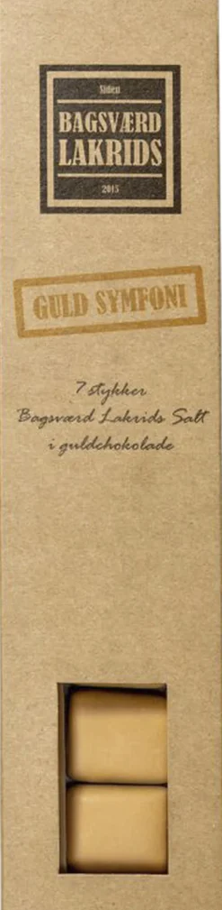 Bagsværd Lakrids Lakrids>Guld Symfoni æske, 7 stk.