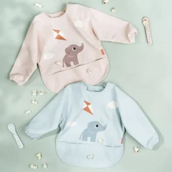 Outlet Hagesmæk m/ærmer og lomme Playground Børn Hagesmække