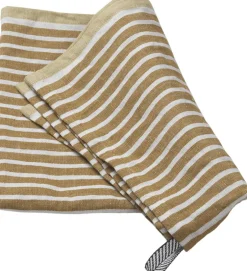 Best Hale Tea Towel - Golden Brown/Silver Fern Tekstiler Til Køkkenet