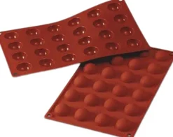 HALVKUGLE. SILIC.ø30. H15 Bageartikler|Julebag