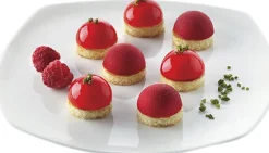 HALVKUGLE. SILIC.ø30. H15 Bageartikler|Julebag