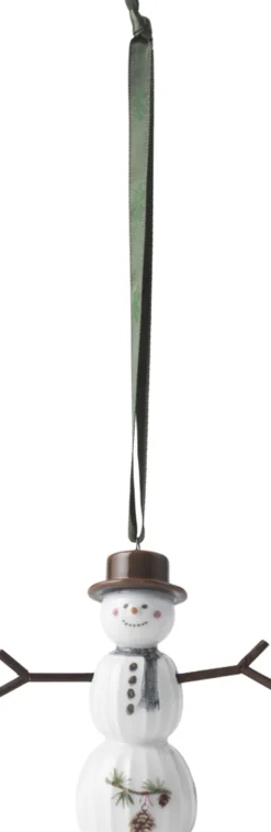 Hammershøi Christmas Snemand hængende H9. 5 hvid m. deko-Kähler New