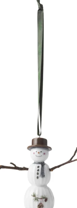 Hammershøi Christmas Snemand hængende H9. 5 hvid m. deko-Kähler New