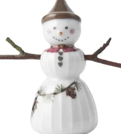 Kähler Julepynt|Julepynt>Hammershøi Christmas Snepige H8 hvid m. deko