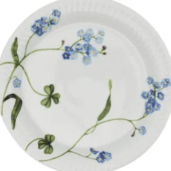 New Hammershøi Summer Tallerken Ø22 cm forglemmigej Tallerkener