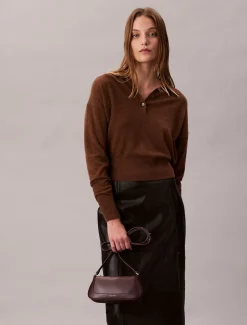 Dame Calvin Klein Skuldertasker>HARDWARE ZIP CROSSBODY