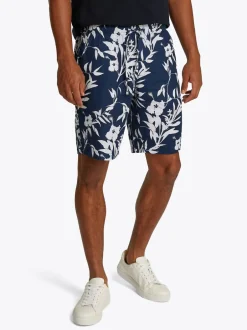Tommy Hilfiger Shorts>HARLEM PO LINEN PRINT SHORT