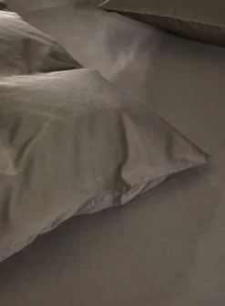 Clearance Harmoni stonewashed pudebetræk valnød Sengetøj & Lagner