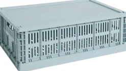 Best Colour Crate Lid Plastic-Large-Dusty blue Opbevaring