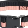 Hay Til Boligens Kæledyr>Dogs Collar Flat-M/L-Pink, blac