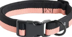 Hay Til Boligens Kæledyr>Dogs Collar Flat-M/L-Pink, blac