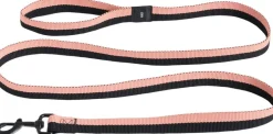 Hay Til Boligens Kæledyr>Dogs Leash-Flat M/L-Pink, black